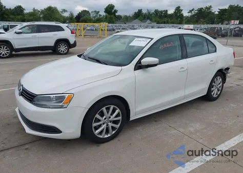 2012 Volkswagen Jetta 2.5L Se из США, поврежденный, VIN 3VWDP7AJ6CM466365
